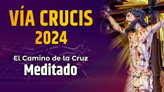 VÍA CRUCIS 2024  Meditado ✝️ 14 estaciones  Mons João S Clá Dias [upl. by Nakre]