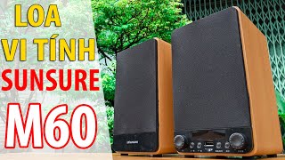 Loa Vi Tính Sunsure M60  Thiết Kế Đẹp Âm Thanh Lớn Bass Cực Mạnh [upl. by Nomelihp477]