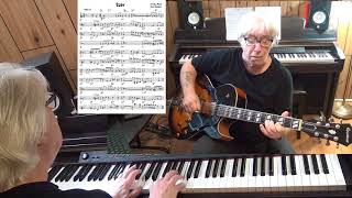 Ruby  Jazz guitar amp piano cover  Mitchell Parish amp Heinz Roemheld [upl. by Bernadina766]