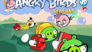 Angry Birds Seasons  Back to School Golden Eggs Walkthrough [upl. by Eiramaneet700]