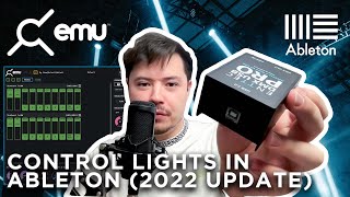 Controlling Lights in Ableton DMXIS 2022 Update  EMU x Enttec DMX  USB PRO [upl. by Ulrica]