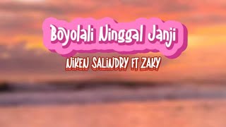 Lirik BOYOLALI NINGGAL JANJI  NIKEN SALINDRY Feat Zaky COVER LIVE BOYOLALI [upl. by Bradlee]