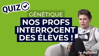 Brevet de SVT  les 3e répondent à notre quiz sur la génétique [upl. by Iveson]