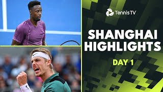 Nishikori Plays Navone Monfils amp Shapovalov Also In Action  Shanghai 2024 Highlights Day 1 [upl. by Akemrehs]