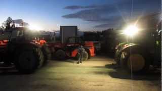 John Deere 6140R vs Same Iron 200 [upl. by Howzell177]