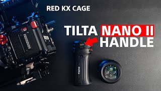 Tilta Nucleus Nano II side handle amp RED Komodo X Cage [upl. by Odravde]