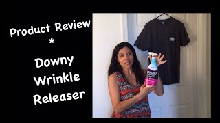 Product Review Downy Wrinkle Releaser [upl. by Faruq]