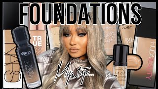 The BEST Foundations for DRY SKIN  Drugstore  Highend [upl. by Jessabell]