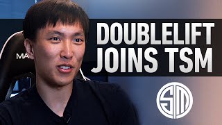 Doublelift Joins TSM [upl. by Ignatzia]