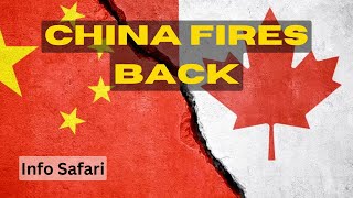 Canada vs China Trade War Heats Up Over EVs and Canola Info Safari [upl. by Jeremie]