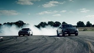 BMW 760Li vs Mercedes S63 AMG  Top Gear [upl. by Swec183]