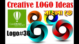 Creative logo in coreldraw coreldraw letter logo how to create logo coreldrawtutorial corellogo [upl. by Michaeline]