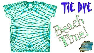 How to Tie Dye Beach Time Liquid Dye [upl. by Olimac]