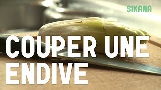 Couper Une Endive  Cuisiner des légumes [upl. by Akiret]