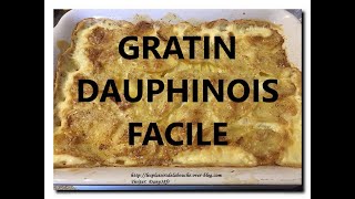 Gratin dauphinois La recette facile [upl. by Romine]