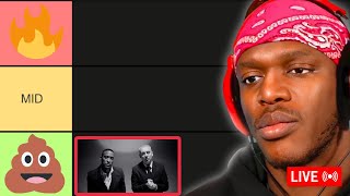 KSI Reacts To Yung Filly ft Aitch  Grey LIVE [upl. by Ricardama]