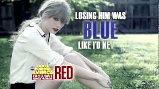 Taylor Swift New Song Red Preview Singer Reveals Clip off New Album Red [upl. by Aihcats]