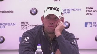 Lee Westwood uninterested in Tiger Woods vs Sergio Garcia Feud [upl. by Lyj]