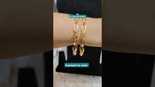 Set of 2 Bangles Price 399Comment to order bangles bangles jewellery bangleset [upl. by Priestley]