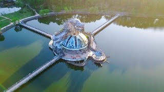 EXPLORING Abandoned Water Park HUE VIETNAM HUGE DRAGON [upl. by Haswell]