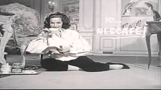 Maria Felix anuncio de Nescafe en 1964 [upl. by Enawyd]