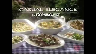 Casual Elegance by Corningware  Television Commercial  1995 [upl. by Riva]