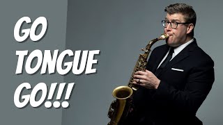 How to Tongue Faster on Sax  Articulation Exercises [upl. by Anisirhc177]