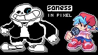 Saness in pixel  Indie Cross [upl. by Holmen]