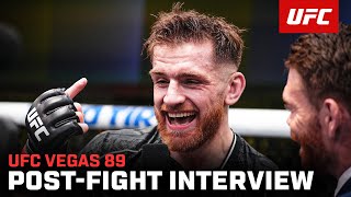 Edmen Shahbazyan PostFight Interview  UFC Vegas 89 [upl. by Roshelle]