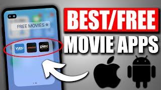 Top 3 Best FREE Movie Apps On Mobile 2024  IOSAndroid [upl. by Zulaledairam]