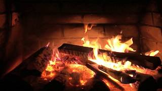 Original Fireplace Video in HD Quality  60 Mins Great Sound Commercial Licensing Available [upl. by Ahseital506]