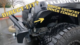 Jeep Wrangler JK Rough Country Inner Fender Liner INSTALL BUDGET BUILD [upl. by Seabury376]