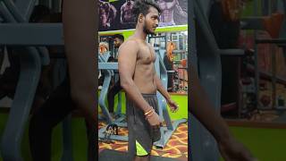 Gym posing video  gym workout video  🎥 shorts gym [upl. by Atterrol]