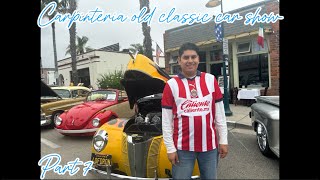 Old classic cars and parade in Carpinteria California road trip vlog jun 6 2024 [upl. by Janeczka]