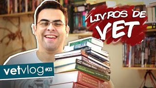 Meus LIVROS de Medicina Veterinária  VetVlog 03 [upl. by Barbarese]