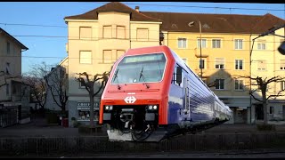 Zug Mitfahrt Zürich  Uitikon Küsnacht ZHErlenbach ZH [upl. by Damara]