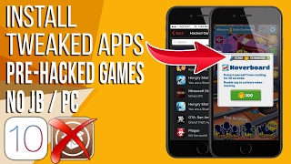 TweakBox Install Tweaked Games Tweaked Apps For Free iOS 1021 No JBPC [upl. by Tselec]