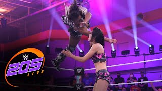 Cora Jade vs Ember Moon WWE 205 Live Sept 24 2021 [upl. by Hanley]