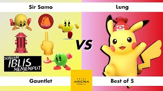 Arcadian Grind  Sir Samo Gauntlet  Sir Samo Pacman vs Lung Pikachu [upl. by Enilesor82]