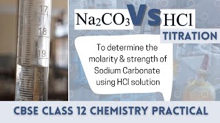 Na2CO3 Vs HCl titration calculations by Seema Makhijani [upl. by Piefer]