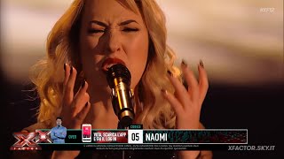 Naomi Rivieccio esibizione superfavorita dal pubblico a casa  X Factor 2018 [upl. by Aubert]