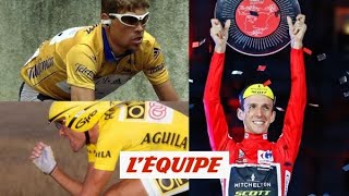 Le maillot rouge en a vu de toutes les couleurs  Cyclisme  Vuelta [upl. by Anavoj673]