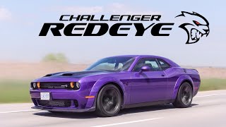 2019 Dodge Challenger Hellcat Redeye Widebody Review  How is This Street Legal [upl. by Eartha]