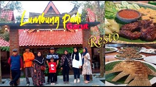 Lumbung Padi Resto Garut Makanan Khas Sunda [upl. by Introc]