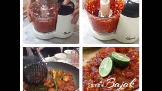 Sambal Bajak by OX 151 Eco Mini Chopper [upl. by Ennaihs]