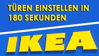 IKEA BESTA  Türen einstellen [upl. by Doloritas368]