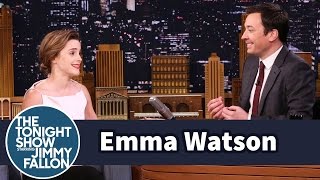 Emma Watson Once Mistook Jimmy Fallon for Jimmy Kimmel [upl. by Gaidano743]