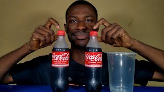 ASMR DRINKING  EXTREME ICE COLD COCACOLA DRINK [upl. by Eireva]