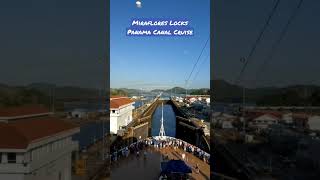 Miraflores Locks Panama Canal Cruise [upl. by Rebba707]