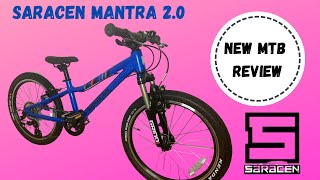 Saracen Mantra 20 20inch 2020 kids bike  MTB review  BarnzzWorld [upl. by Inal]